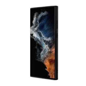 AMG Carbon Stripe & Embossed - dėklas skirtas Samsung Galaxy S23 Ultra Black - Image 5