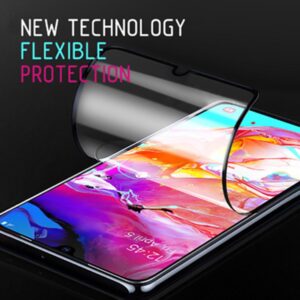 Crong 7D Nano Flexible Glass – Full Coverage Hybrid Screen Protector 9H Samsung Galaxy A80 / A90 - Image 4