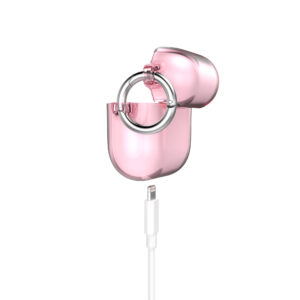 Speck Presidio Clear - dėklas skirtas Apple Airpods 3 gen with Microban (Icy Pink) - Image 3