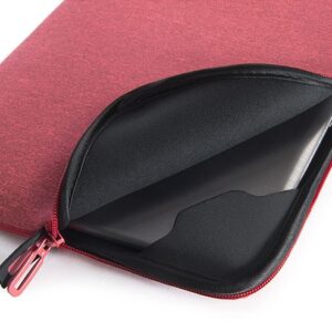 Tucano Melange Second Skin - Sleeve for MacBook Pro 15" / Ultrabook 13" / Notebook 14” Red - Image 5