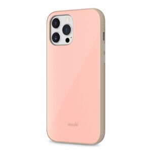Moshi iGlaze - Premium Hybrid dėklas skirtas Apple iPhone 13 Pro Max SnapTo system Dahlia Pink - Image 2