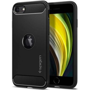 Spigen Rugged Armor - Case Apple iPhone SE 2022 / SE 2020 / 8 / 7 Black - Image 2