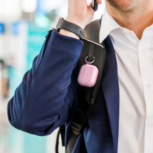 Speck Presidio Clear - dėklas skirtas Apple Airpods 3 gen with Microban (Icy Pink) - Image 4