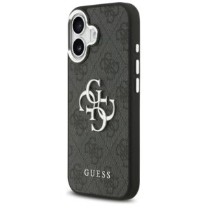 Guess 4G Big 4G Classic Logo - dėklas skirtas Apple iPhone 17 Black / Silver - Image 2