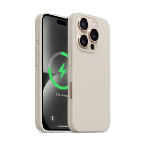 Crong Color Cover Magnetic - dėklas skirtas Apple iPhone 16 Pro Max MagSafe stone beige - Image 1