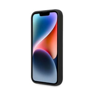 Karl Lagerfeld Liquid Silicone Karl & Choupette MagSafe - dėklas skirtas Apple iPhone 14 Pro Max Black - Image 5