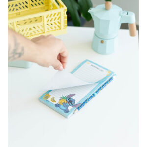 Disney Stitch - Magnetic notebook/shopping list for the fridge + pencil from the Tropical collection (10 x 21 cm) - Image 6