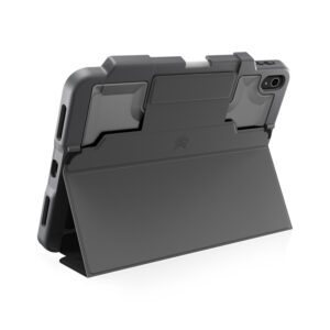 STM Dux Plus - Rugged dėklas skirtas Apple iPad 11" 2025 / 10.9" 2022 MIL-STD-810G with Apple Pencil Holder Black EDU/COM Version - Image 2