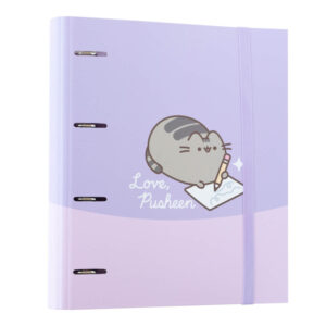 Pusheen - A4 Binder from the Moments Collection (4 rings, elastic band)