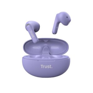 Trust Yavi - Wireless Earbuds Bluetooth TWS with Charging Case & ENC Purple - Image 6