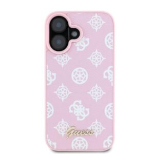Guess Peony Script MagSafe - Case Apple iPhone 16 pink - Image 3