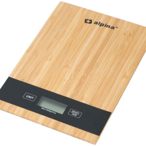 Alpina - Digital bamboo kitchen scale 5 kg - Image 2