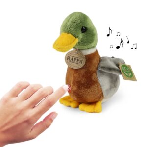 Rappa - Plush Realistic Toy Mallard Duck with Sound 22 cm Eco-Friendly - Image 5