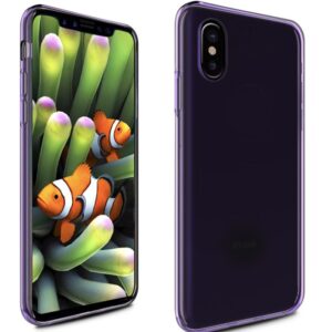 Zizo TPU dėklas skirtas Apple iPhone X Purple - Image 3