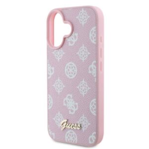 Guess Peony Script MagSafe - Case Apple iPhone 16 pink - Image 4