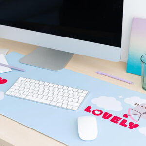 Pusheen - Gaming / desk mat XXL from the Purrfect Love collection (80 x 35 cm) - Image 5