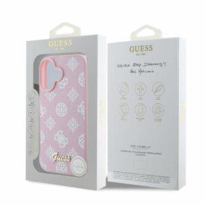 Guess Peony Script MagSafe - Case Apple iPhone 16 pink - Image 5
