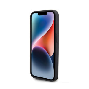 Mercedes Leather & Alu MagSafe - dėklas skirtas Apple iPhone 15 Pro Max Silver - Image 6