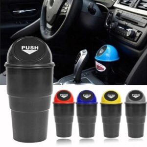 Dunlop - Car Trash Bin 400 ml 10x17 cm (Black) - Image 2