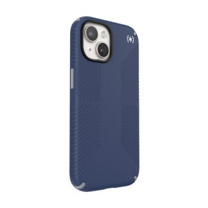 Speck Presidio2 Grip Magsafe - dėklas skirtas Apple iPhone 16e / Apple iPhone 15 / Apple iPhone 14 / Apple iPhone 13 Coastal Blue / Dustgrey / White - Image 3