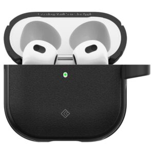 Spigen Caseology Vault - dėklas skirtas Apple AirPods 4 (Matte Black) - Image 3