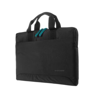 Tucano Smilza Super Slim Bag - Bag for Bag for MacBook Pro 14” / Air 15” / Pro 13" /Air / Notebook 14” / 13” Black - Image 2