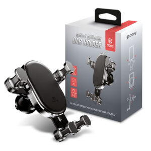 Crong Gravity Auto-Lock Car Holder 4.7 ”-6.5” black - Image 2