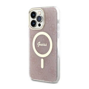 Guess 4G MagSafe - dėklas skirtas Apple iPhone 13 Pro Max Pink - Image 2