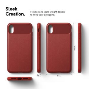 Caseology Vault dėklas skirtas Apple iPhone Xs Max Red - Image 2