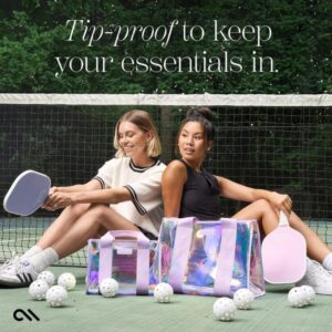 Case-Mate Large Travel Tote Bag - Waterproof shoulder bag with phone case (Soap Bubble) - Image 5