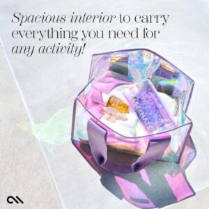 Case-Mate Large Travel Tote Bag - Waterproof shoulder bag with phone case (Soap Bubble) - Image 6