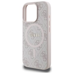 Guess 4G Ring Classic Logo MagSafe - dėklas skirtas Apple iPhone 16 Pro Max pink - Image 6