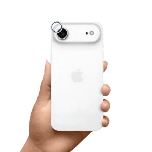 3mk HARDY Lens Protection Pro - Camera Lens Glass for iPhone Air (Silver) - Image 5