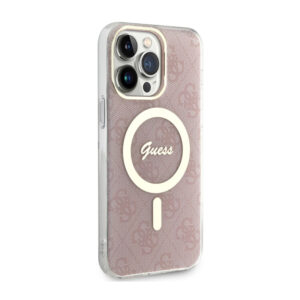 Guess 4G MagSafe - dėklas skirtas Apple iPhone 13 Pro Max Pink - Image 4