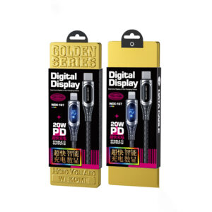 WEKOME WDC-167 Sakin Series - USB-C to Lightning Fast Charging PD 20W connection cable 1 m Tarnish - Image 3