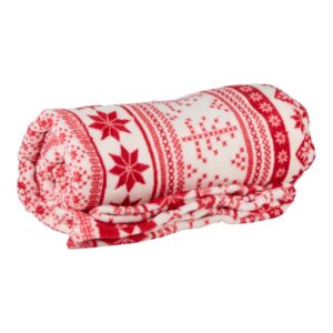 Arti Casa - Flannel Christmas Blanket 150x200 cm Red - Image 2