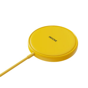 WEKOME WP-U166 Tint Series - MagSafe 15W Inductive Charger Yellow