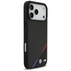 BMW M Carbon Tricolor Line MagSafe - Case Apple iPhone 17 Pro Max black - Image 4
