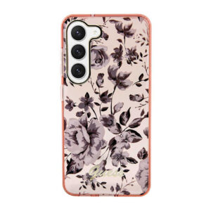 Guess Flower Collection - dėklas skirtas Samsung Galaxy S23 Pink - Image 3