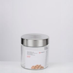 Alpina - Glass Jar / Storage Container with Screw Cap 500 ml 11 cm - Image 2