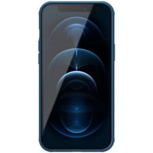 Nillkin Super Frosted Shield Magnetic - dėklas skirtas Apple Apple iPhone 12 Pro Max Blue - Image 2
