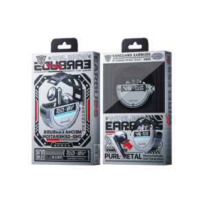 WEKOME VB05 Vanguard Series - Bluetooth V5.3 TWS wireless headphones with charging case Grey - Image 4