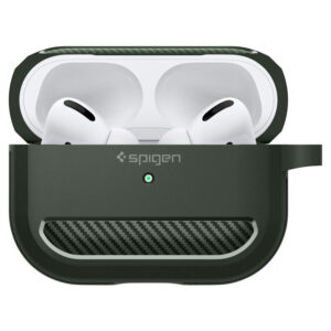 Spigen Rugged Armor - dėklas skirtas Apple AirPods Pro (Green) - Image 2