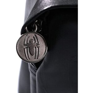 Spiderman - Eco leather school backpack (black) - Image 4