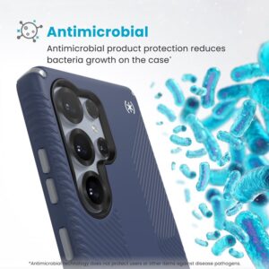 Speck Presidio2 Grip Magnet - dėklas skirtas Samsung Galaxy S25 Ultra MagSafe Coastal Blue/Dust Grey/White - Image 3