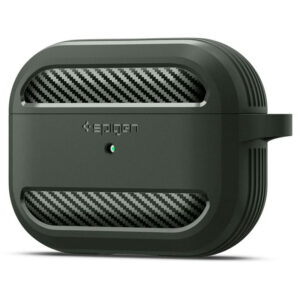 Spigen Rugged Armor - dėklas skirtas Apple AirPods Pro (Green) - Image 3