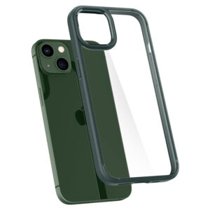 Spigen Ultra Hybrid - dėklas skirtas Apple iPhone 13 Green - Image 3