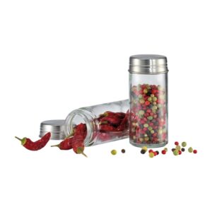 Küchenprofi - Glass and Stainless Steel Spice Jar 9.3x4 cm - Image 2