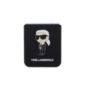 Karl Lagerfeld Silicone Ikonik - Samsung Z Flip 5 Case black - Image 5