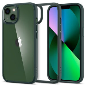 Spigen Ultra Hybrid - dėklas skirtas Apple iPhone 13 Green - Image 1